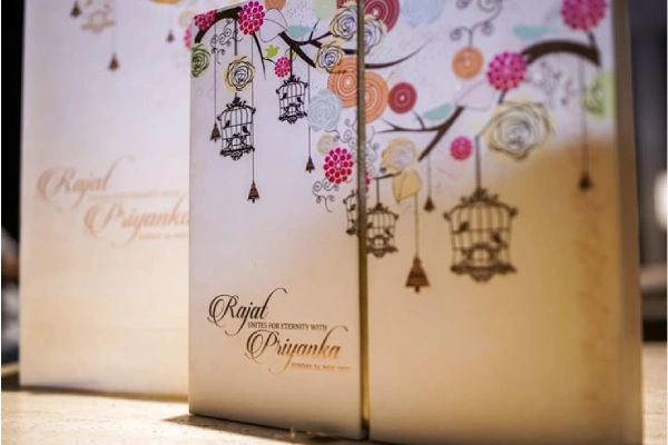 طرح عمودی کارت دعوت عروسی