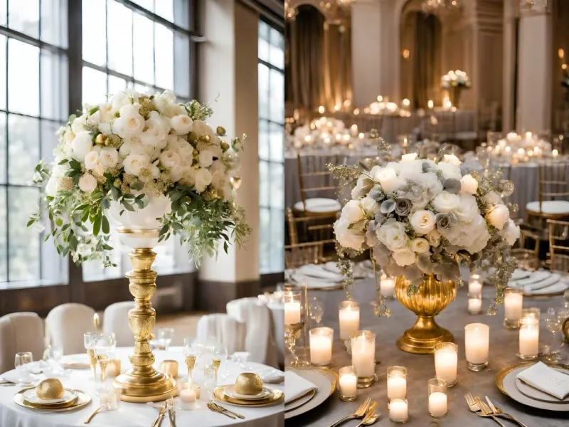 گل آرایی با گلدان