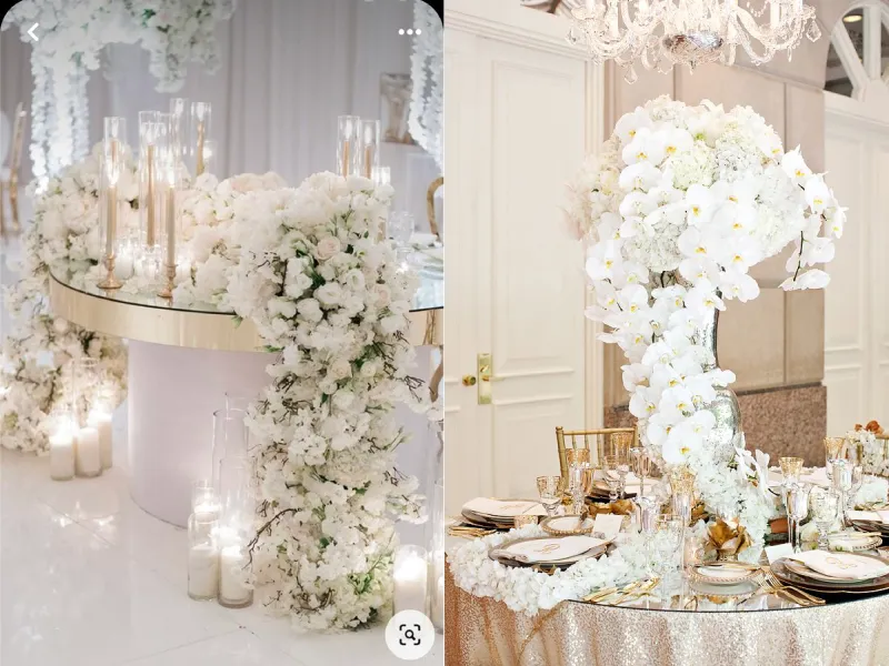 گل آرایی گل آبشاری